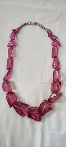 Collier en perles de résine acrylique fait main, écologique, pour femmes, pour mariage et cadeaux de fêtes, par Perfect Enterprises - Product Image 5