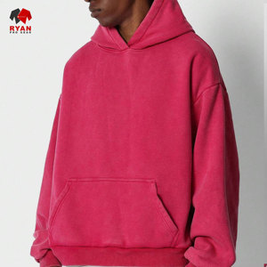 Sudadera con Capucha para Hombre Ryan Pro Gear, con Logotipo Personalizado en la Parte Delantera, 100% Algodón Felpa, Corte Regular, Diseño con Bolsillos, Suministro ODM para Invierno - Product Image 3