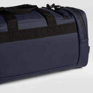 Unisex Navy Nylon Gym Duffel <b>Bag</b> 20-<b>30L</b> Zipper Closure Casual Durable Fitness <b>Bag</b> with Soft Handle - Product Image 5