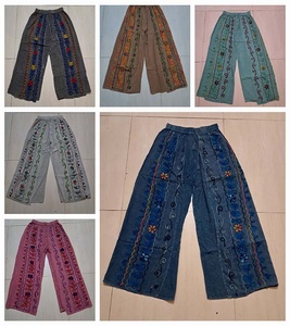 กางเกงฮาเร็มผ้าฝ้ายผ้าเรยอนสำหรับผู้หญิง GC-AP-1530ระบายอากาศได้สำหรับฤดูร้อน - Product Image 2