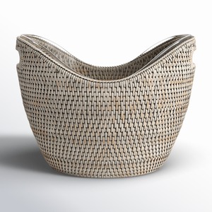 Glacière à bière et boissons, seau à glace en rotin, seau à champagne, seaux refroidisseurs pour boissons, essentiels pour bar à domicile - Product Image 4