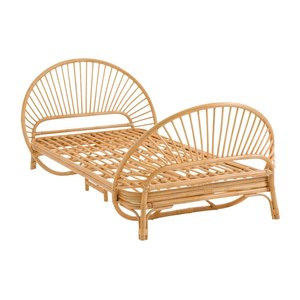 Muebles Infantiles para Niñas, Cama Doble de Ratán, Tamaño Grande, Oferta, Alta Calidad, Precio Económico, Venta Directa de Fábrica - Product Image 2