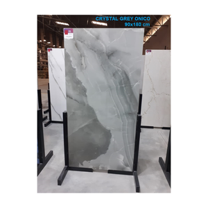 กระเบื้องพอร์ซเลนลายหินอ่อนแท้ ขนาดใหญ่ 80x160 ซม. เคลือบเงา สำหรับปูพื้นและผนัง หนา 9 มม. - 20 มม. ทนความร้อน สำหรับส่งออก - Product Image 1