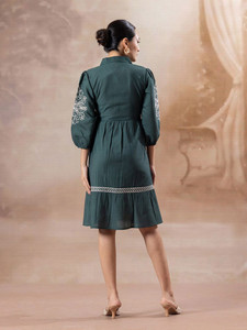 Robe longue femme douce et ample, style oversize, magnifique, coupe décontractée, personnalisable, lavable, écologique - Product Image 2