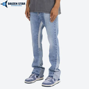 Pantalones Vaqueros Clásicos de Mezclilla para Hombre, Estilo Urbano, Cómodos para Uso Diario, Elásticos, 100% Algodón, Ecológicos, Alta Calidad, Venta al Por Mayor - Product Image 5