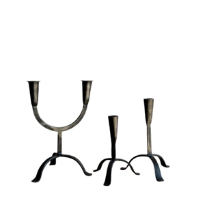 Support mural double pour bougies votives en fer, finition thermolaquée, pour décoration intérieure, décoration murale, éclairage - Product Image 3