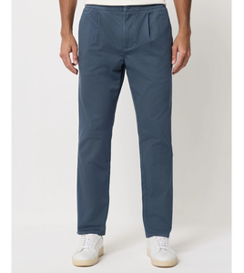 กางเกงชิโนทรงตรงผู้ชายแบบจีบเดี่ยว ทรงเข้ารูป เอวยางยืด ผ้าคอตตอนทวิลผสม ขายส่ง/สั่งตัดได้ - Product Image 5