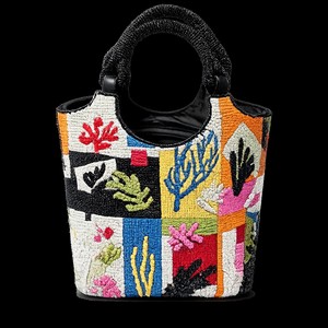 Sac fourre-tout en coton perlé pour l'épaule, idéal pour les festivals, les soirées et le quotidien – Disponible en gros - Product Image 4