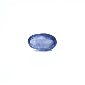 Natural Blue Sapphire 3.15 Carat Loose Gemstone IGI Certified Brilliant Cut 20mm - Product Image 1