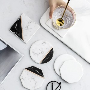 Sous-verres en résine faits à la main, ensemble de sous-verres pour boissons, pour la décoration moderne de la maison et les cadeaux - Product Image 3