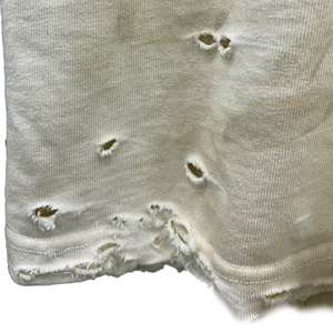 T-shirt Homme Vintage Coupe Boxy Personnalisée en Maille Thermique Gaufrée Streetwear Camouflage Manches Longues Oversize Délavé à l'Acide - Product Image 3