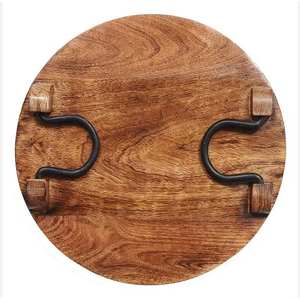 Bandeja de Madera de Alta Calidad, Lujosa, Elegante, Moderna, con Estilo, Apta para Lavavajillas, Ecológica, para Servir Alimentos, para Múltiples Usos - Product Image 6