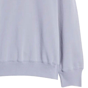 Sweat-shirt à col rond en tricot de qualité supérieure en polyester/coton, coupe classique, motif uni, automne, impression personnalisée OEM - Product Image 4