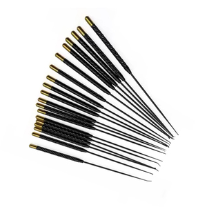 Espátula de microcirugía manual de acero inoxidable de alta calidad con gancho para vasos nerviosos, disección en forma de lágrima y cureta, aprobada por CE ISO - Product Image 3
