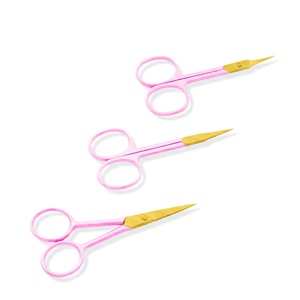 Acier pur conception personnalisée manucure pédicure ciseaux à ongles pince à sourcils avec toilettage à pointe pointue - Product Image 2