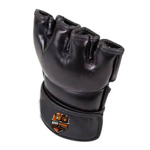 Guantes de MMA de Cuero de Alto Rendimiento para Entrenamiento de Grappling y Golpeo con Costuras Reforzadas y Agarre Fuerte - Product Image 4