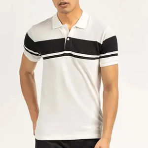 Camisetas Polo de Golf para Hombre 100% Algodón al por Mayor, Camisetas Polo Escolares de Manga Corta Personalizadas, Camisetas Polo de Golf Lisas - Product Image 1