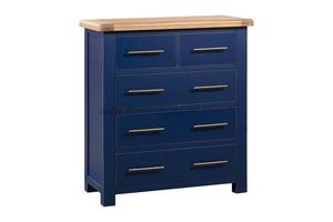 Commode de chambre à coucher au design minimaliste moderne, prix d'usine, armoire haute en bois à 5 tiroirs, meubles de chambre à coucher provenant d'un fournisseur vietnamien - Product Image 2