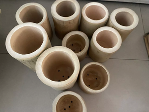 Maceta Colgante de Bambú Ecológica, Maceta Rústica de Bambú de 25–35 cm para Suculentas y Bonsáis - Product Image 3