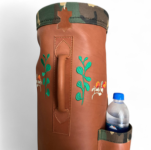 กระเป๋ากอล์ฟขายส่งสำหรับทุกเพศ พร้อมบริการออกแบบโลโก้ตามสั่ง สำหรับกระเป๋ากอล์ฟหนังสีน้ำตาลแบบมืออาชีพ พร้อมงานปัก - Product Image 6