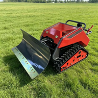 Crawler télécommandé multi-usages  Accessoires remplaçables pour machines agricoles polyvalentes pour tous types de travaux agricoles