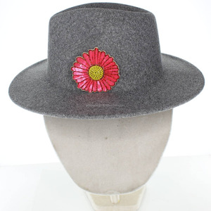 Broche de flor de margarita con lentejuelas y cuentas de colores, bordado floral, decorativo y llamativo, para ropa y bolsos, chapado en aleación - Product Image 5