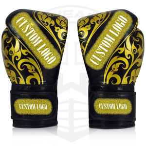 Guantes de Boxeo de Piel Sintética PU Ligeros, Transpirables y que Absorben la Humedad, Diseño Personalizado, Impresión por Serigrafía, para Adultos - Product Image 3