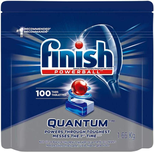 ฟินิช ควอนตัม พาวเวอร์บอลส์ น้ำยาล้างจานแบบเม็ดเจล 3.52 ปอนด์, 100 เม็ด - Product Image 6
