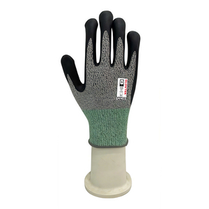 Guantes de Trabajo Antivibración de Nitrilo Resistentes a Cortes de Nivel 5, Palmas Recubiertas de Acero Inoxidable, Flexibles, Duraderos, Transpirables, Antideslizantes - Product Image 6