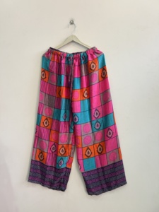 Assorted Boho Silk Soft <b>Harem</b> <b>Pants</b> For <b>Women</b> Hippie Style Nightwear <b>Pant</b> - Product Image 3
