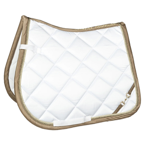 New Arrival Square <b>Quilted</b> Dressage Saddle Pads Cotton Horse Riding English Saddle Pads OEM ODM Service Advantage impex - Product Image 3