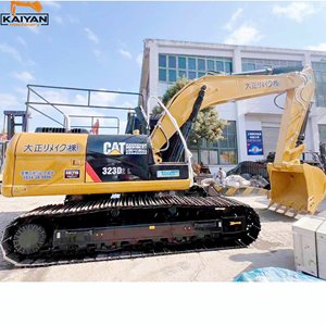 Excavatrice sur chenilles Caterpillar 323D2L d'occasion, pelle hydraulique, équipement de construction de classe 1m3 - Product Image 2