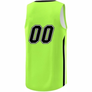 Maillot de basket-ball haut de gamme fabriqué avec un tissu respirant offrant confort, durabilité et flexibilité aux athlètes pendant la compétition. - Product Image 3