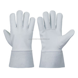 Guantes de soldadura de cuero de vaca, alta calidad, bajo precio, tig mig - Product Image 1