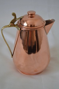 Carafe à eau vintage en cuivre, résistante à la chaleur, 1500 ml, pour boissons, cadeaux - Product Image 2