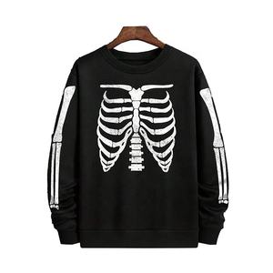 High Quality 100% Cotton Sweatshirts Quick Dry Windproof Oversized Customized Design with Solid Pattern Silk Screen For <b>Winter</b> - Product Image 2