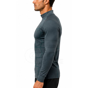 Breathable Athletic <b>Compression</b> <b>Shirt</b> <b>For</b> Football And Gym Designed <b>For</b> Muscle Fit Comfort Flexibility And High Performance - Product Image 6