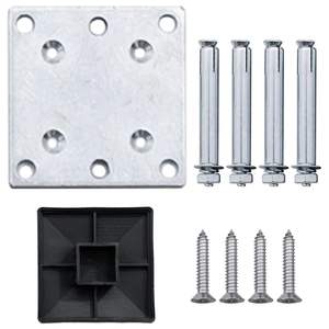 Panel de Cerca de WPC Marrón de 37.4''x(41.3''-70.9'') para Construcción de Jardines - Product Image 6