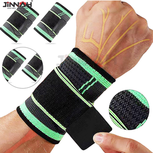 En gros Sangles de musculation et de remise en forme pour l'haltérophilie, avec rembourrage en néoprène et support en coton, et bandes de maintien pour poignets - Product Image 6