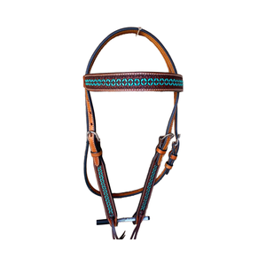 Bridon Western en Cuir Véritable Premium pour Chevaux Accessoires Équestres avec Service OEM - Product Image 1