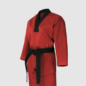 Wholesale OEM Custom Logo Breathable Quick Dry 100% Cotton Judo Jiu Jitsu Gi Karate Training Competition BJJ Gi OEM Uniform - Product Image 2