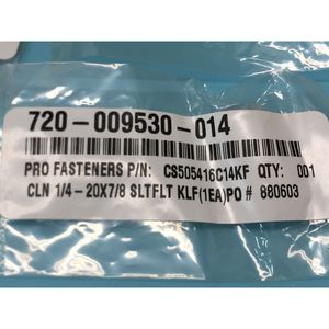 220 LAM 720-009530-014 <b>SCREW</b> <b>FLAT</b> HEAD 1/4-20 - Trusted Global Legacy Semiconductor Equipment and Parts at - Product Image 3