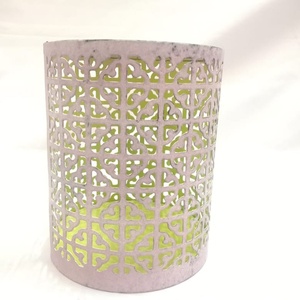 Traditional Iron Metal Votive <b>Candle</b> Holder Laser Cut Tealight Lantern Geometric Lattice <b>Candle</b> Jar for Home Decor Christmas - Product Image 5