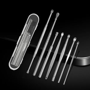 Kit de Extracción de Cera de Oídos Seguro con Limpiador en Espiral de Silicona Suave y Herramientas de Acero Inoxidable para un Cuidado de la Higiene del Oído Delicado y Eficaz - Product Image 6