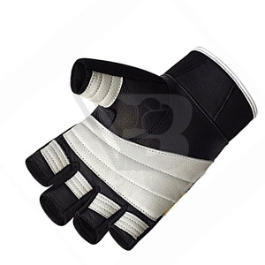 Lightweight Breathable <b>Half</b>-finger Non <b>Slip</b> Waterproof PU Sports Gloves Gym Fitness Weight Lifting Body Building Cycling Outdoor - Product Image 2