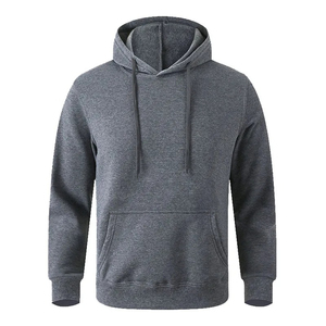 Custom Men Winter Hooded Tracksuit Set Printed Solid Grey Black <b>White</b> Drawstring Anti-Bacterial Lightweight Matching <b>Jogger</b> - Product Image 6