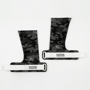 Poignées en cuir de vachette sans doigts, robustes, réglables, respirantes, antidérapantes, pour la musculation, protection complète des mains - Product Image 1