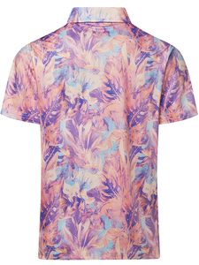 เสื้อกอล์ฟผู้ชายลายดอกไม้สีพาสเทลสำหรับช่องทางการค้าปลีกของคุณ เราให้บริการการจัดหาวัสดุและบริการผลิตแบบ B2B ตามความต้องการ พร้อมขั้นต่ำในการสั่งซื้อที่ยืดหยุ่น - Product Image 3