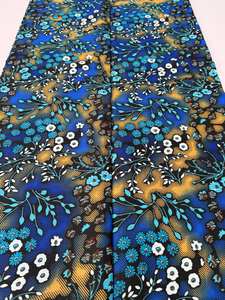 Tela de Algodón Estampada con Cera Africana Premium Freetown, Material Lujoso para Vestidos Elegantes, Ropa Tradicional y Decoración del Hogar - Product Image 2