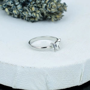 Anillo de Mariposa de Plata de Ley 925, Estilo Bohemio, Apilable, para Mujer, Regalo de Aniversario o Compromiso - Product Image 4